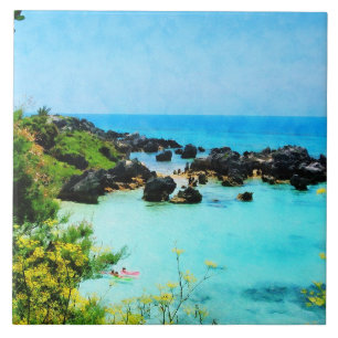 Carreau En Céramique Plage à St. George Bermudes