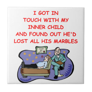 Carreau En Céramique plaisanterie de psych