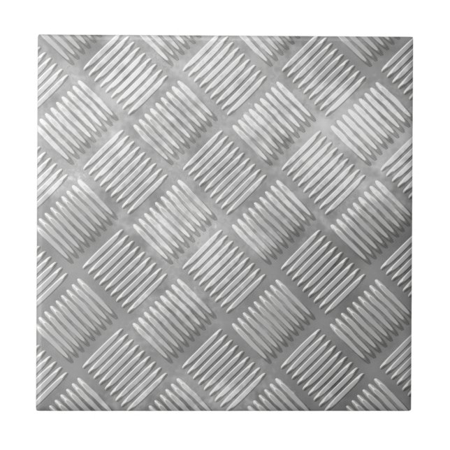 Carreau En Céramique Plaque diamant métallique (Devant)