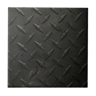 Carreau En Céramique Plat de diamant en métal