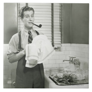 Carreau En Céramique Plats de lavage d'homme