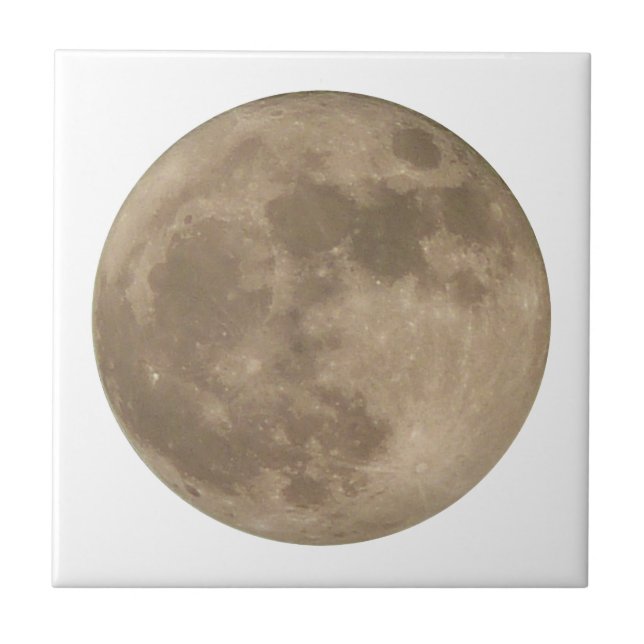 Carreau En Céramique Pleine lune Carrelage Cool Lune Carrelage en céram (Devant)