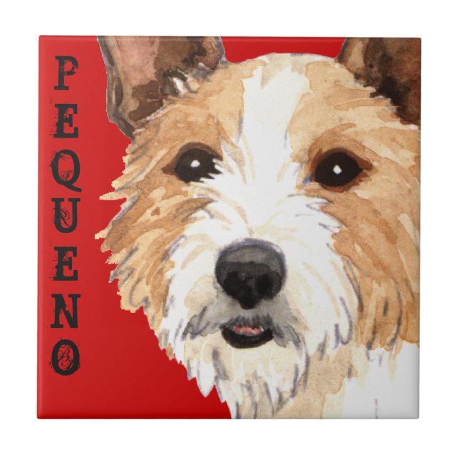 Carreau En Céramique Podengo Pequeno (Devant)