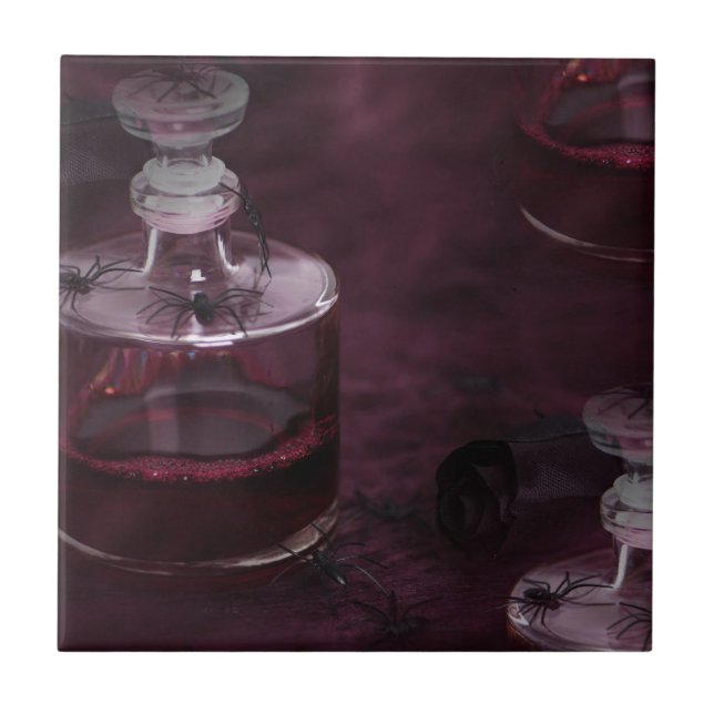 Carreau En Céramique poison halloween (Devant)