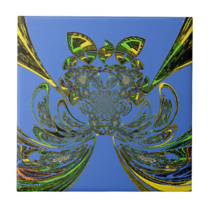 Carreau En Céramique Poisson de plumes