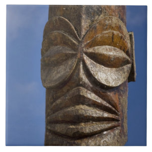 Carreau En Céramique Polynésie française, Îles Cook, Rarotonga,