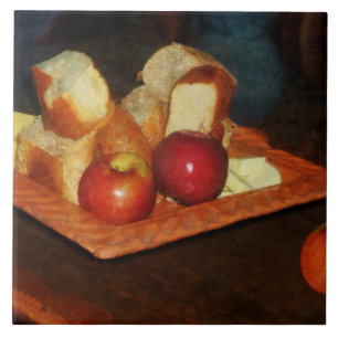 Carreau En Céramique Pommes et Pain