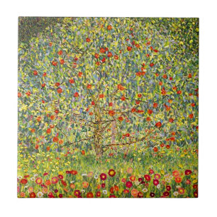Carreau En Céramique Pommier de Gustav Klimt