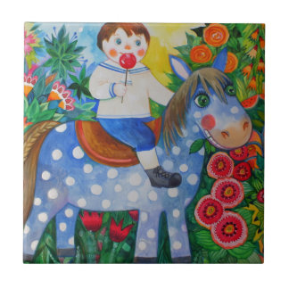 Carreau En Céramique poney