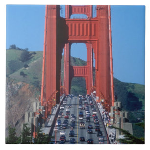 Carreau En Céramique pont du Golden Gate et baie de San Francisco