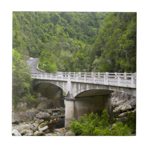 Carreau En Céramique Pont sur le ruisseau, parc national Tsitsikamma