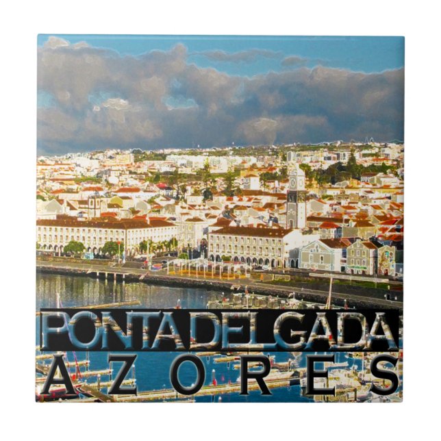 Carreau En Céramique Ponta Delgada (Devant)