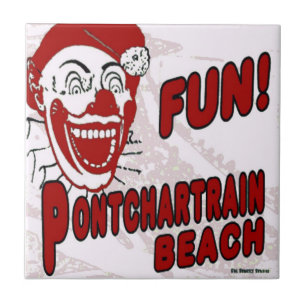 Carreau En Céramique Pontchartrain Beach Clown