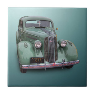 CARREAU EN CÉRAMIQUE PONTIAC 1935