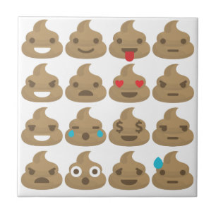 Carreau En Céramique poop emojis