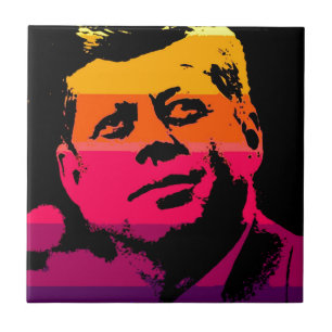 Carreau En Céramique Pop Art Jack JFK John F. Kennedy