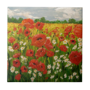 Carreau En Céramique Poppies