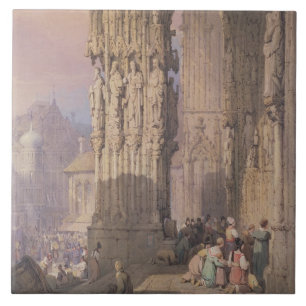Carreau En Céramique Porche de cathédrale de Ratisbonne