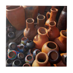 Carreau En Céramique Pots en argile, Hazyview, Mpumalanga, Afrique du S