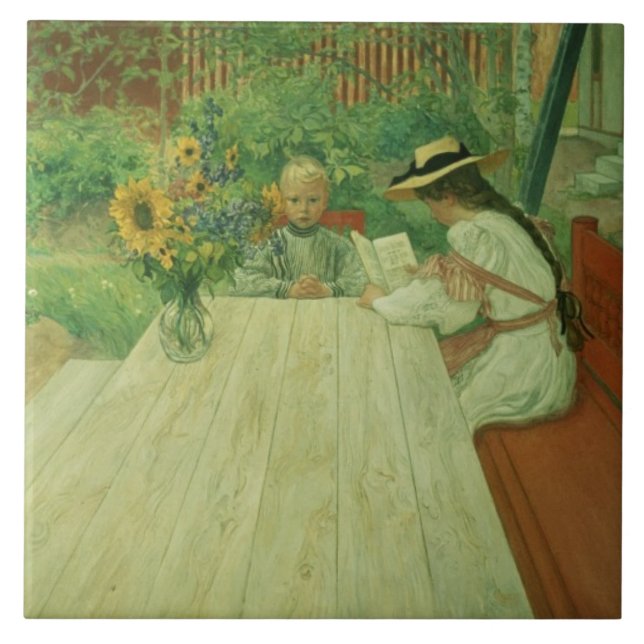 Carreau En Céramique Première Lesson, 1903 (Devant)