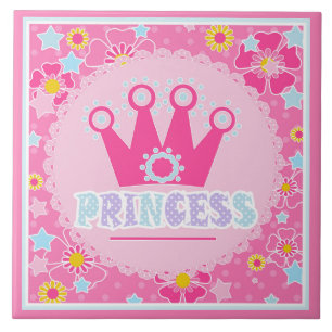 Carreau En Céramique Princesse.