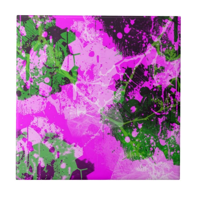 Carreau En Céramique Princesse punk (Devant)