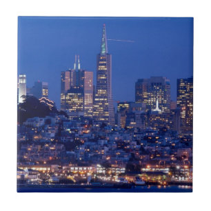 Carreau En Céramique Pris du toit de la prison sur Alcatraz