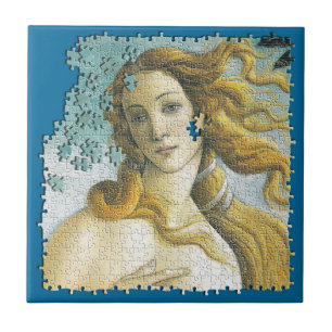 Carreau En Céramique Puzzle denteux de Vénus Botticelli