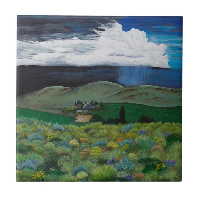 Carreau En Céramique Ranch impérial (Devant)