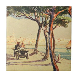 Carreau En Céramique Rapallo, Italie - Art italien Vintage