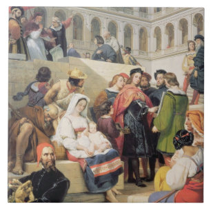 Carreau En Céramique Raphael à Vatican, 1832 (huile sur la toile)