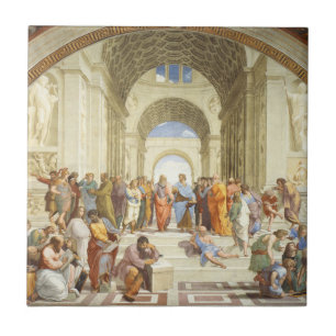 Carreau En Céramique Raphael - L'école d'Athènes 1511