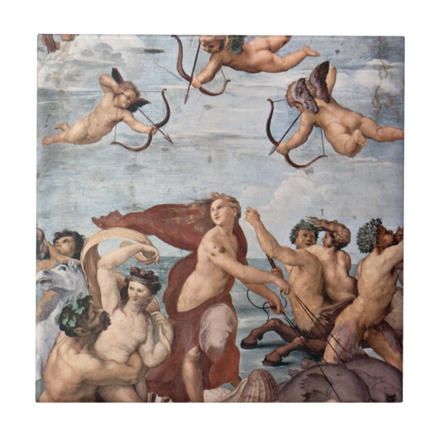 Carreau En Céramique Raphael - Triumph de Galatea 1512 (Devant)