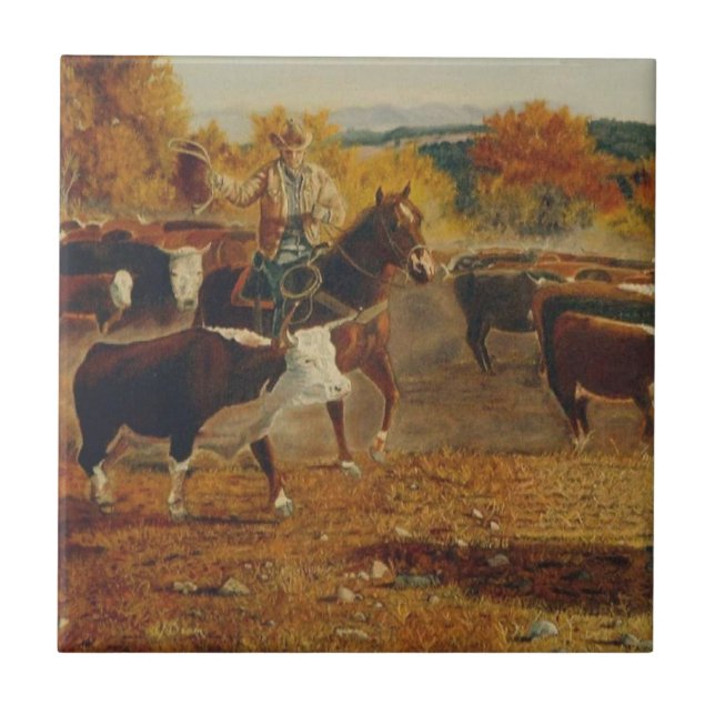 Carreau En Céramique Rassemblement (Devant)