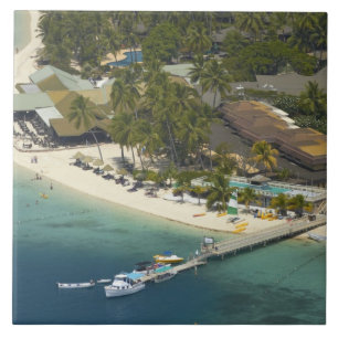 Carreau En Céramique Résort Plantation Island, île Malolo Lailai