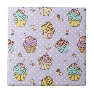 Carreau En Céramique Rétro motif de bonbons