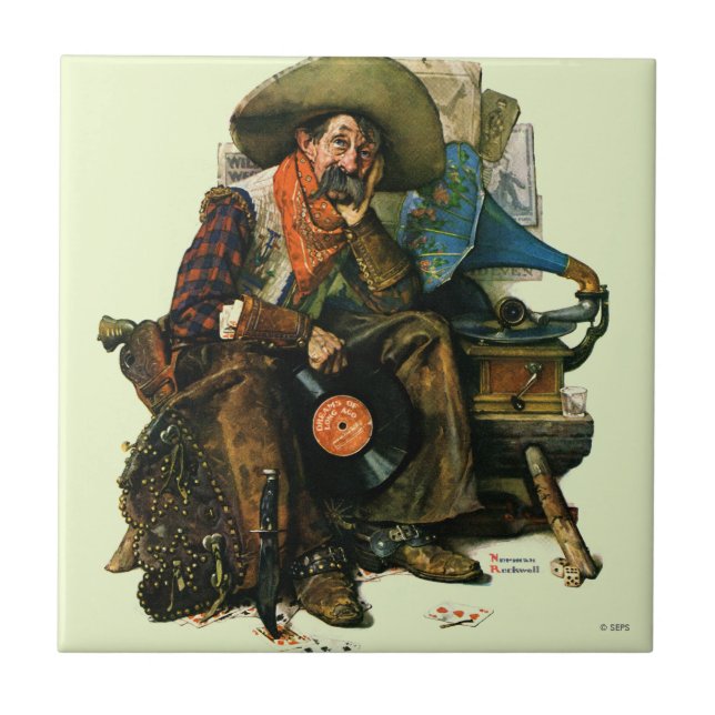 Carreau En Céramique Rêves d'il y a bien longtemps (Devant)