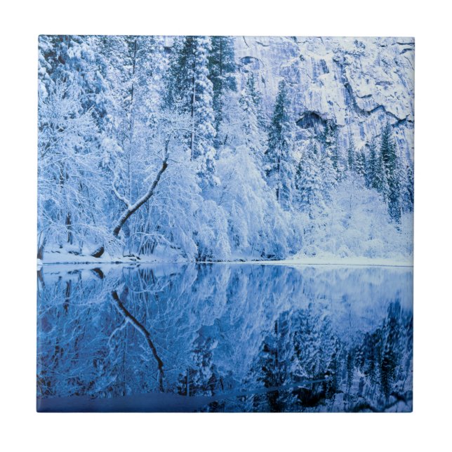 Carreau En Céramique Rivière Merced | Parc national de Yosemite, CA (Devant)