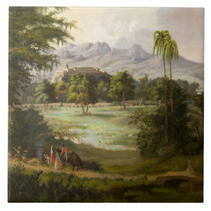 Carreau En Céramique Robert Scott Duncanson - Château de Chapultpec