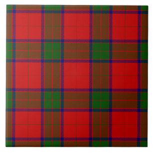 Carreau En Céramique Robertson tartson rouge vert plaid
