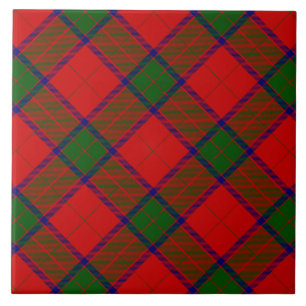 Carreau En Céramique Robertson tartson rouge vert plaid