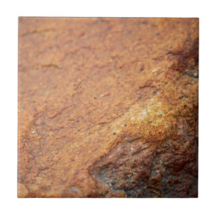 Carreau En Céramique Rocher de granit couleur rouille