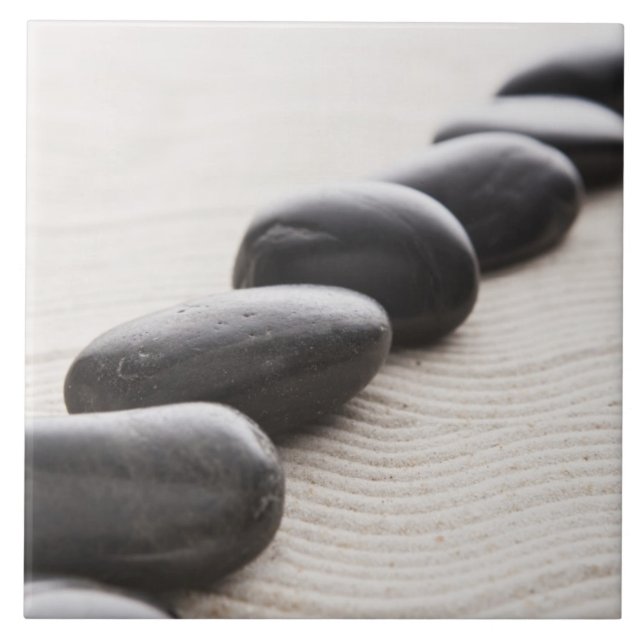 Carreau En Céramique Roches sur le sable (Devant)