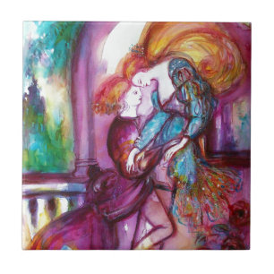 Carreau En Céramique ROMEO ET JULIET Romantique Saint Valentin