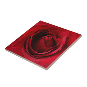 Carreau En Céramique rose rouge profonde