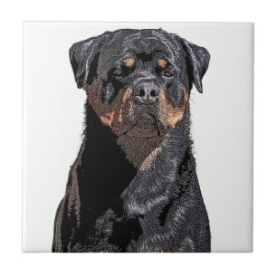 Carreau En Céramique Rottweiler