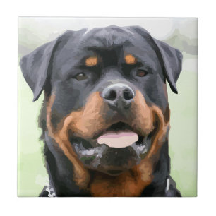 Carreau En Céramique rottweiler