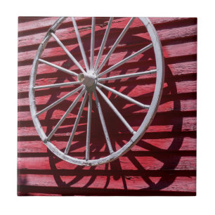 Carreau En Céramique Roue de Wagon