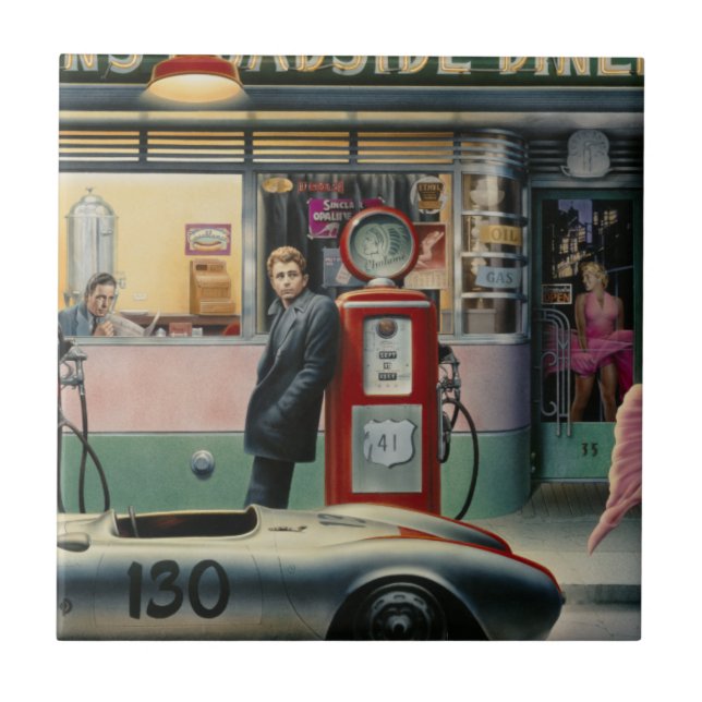 Carreau En Céramique Route de destin (Devant)