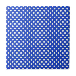Carreau En Céramique Royal Blue Combination Pois par STaylor